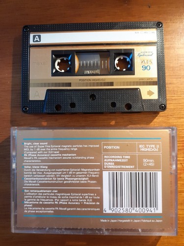 Maxell 90 or super - maxell, ii-s