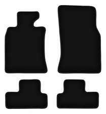Tapis de sol en velours noir pour Mini Cooper R56 année 2006-2013 set 4 pièces