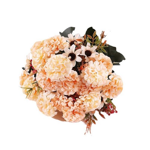 Bouquet fleurs simul - de,