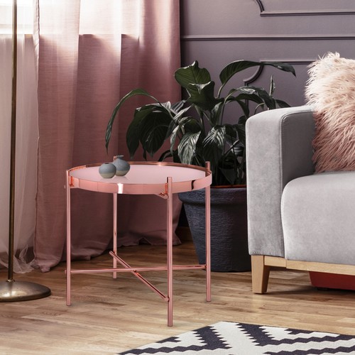 Table appoint ronde plateau - table,