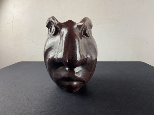 Ancien pot pichet zoomorphe - pot,