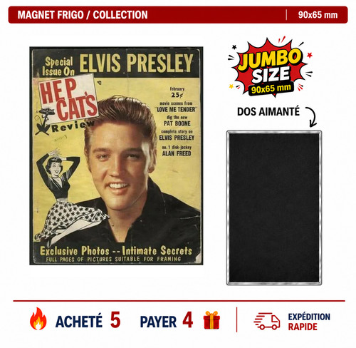 Magnet frigo elvis presley - magnet,