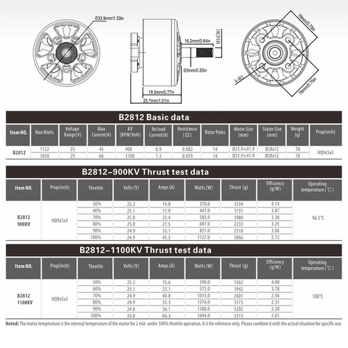 High brushless motor for - kv,