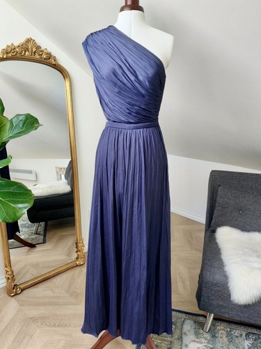 Robe longue asymétrique