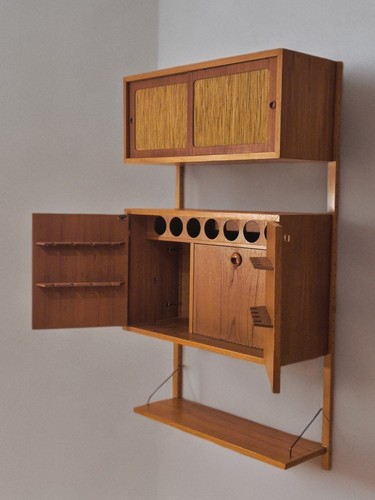 Meuble bar vintage - vintage, teck