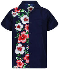 Funky Chemise Hawaïenne Wedding Bleu