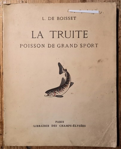 Livre truite poisson de - truite,