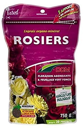 Engrais organique pour - , rosiers