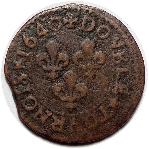 Louis xiii double tournois - xiii,
