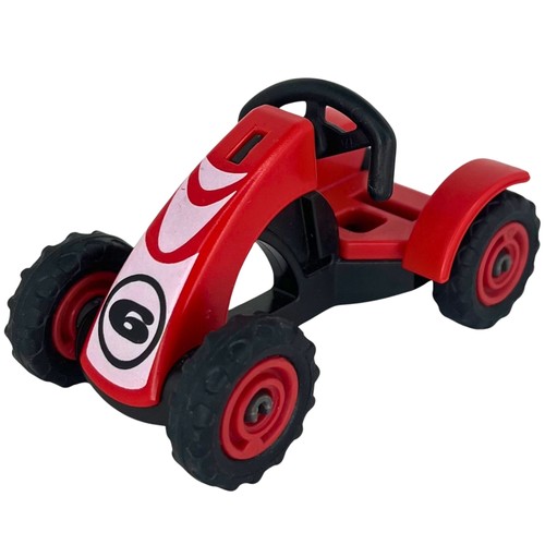 Playmobil kart rouge/blanc