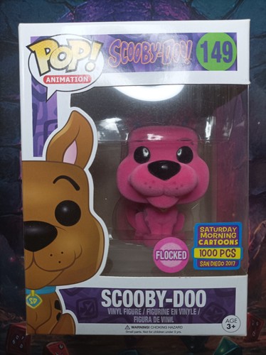 Scooby doo flocked - pink, 149