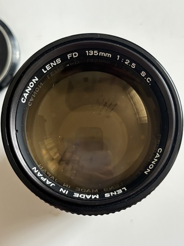 Canon lens 135mm - canon, f/2.5