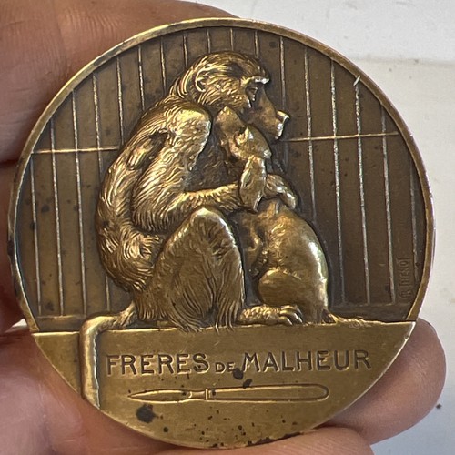 Médaille frères malheur - frères,