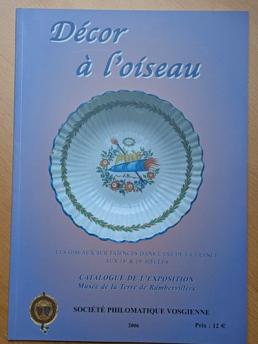 Les oiseaux sur - , faïences