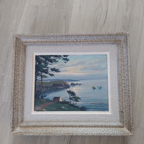 Tableau uchay marine - marine, tregastel
