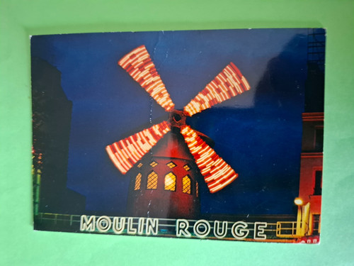 Carte postale paris gf - carte,