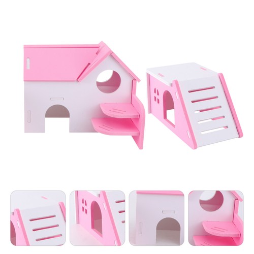 2pc pvc lit maison cage - 2pc,
