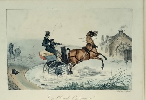 Paire gravures anciennes - gravures,