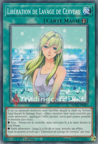 Libération de - yu-gi-oh!,