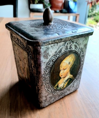 Ancienne boite fer vintage - fer,
