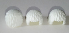 Playmobil - 3 white wigs - noble Victorian era - used -