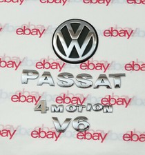 2001-2005 Volkswagon Passat 4Motion V6 & Logo Trunk Emblems OEM (16 PIECES)