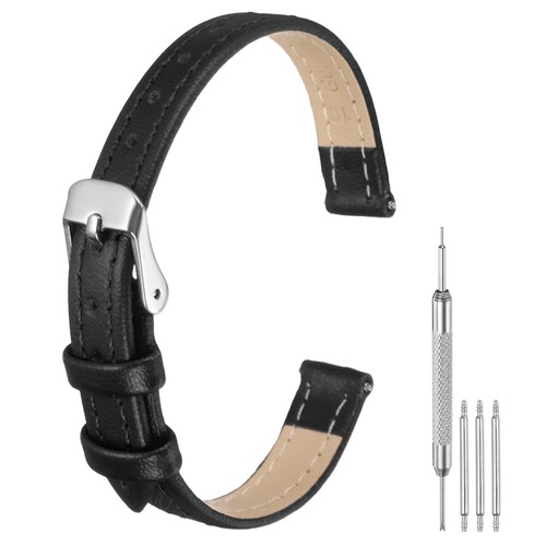 Bracelet cuir pour - en, montre