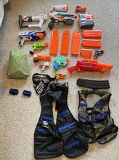 Nerf Dart Blaster Toy Bundle 25+ Pieces $200+ Value