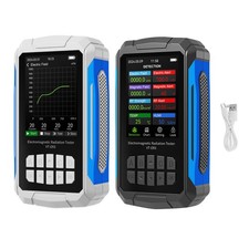 Dosimètre De Rayonnement Électromagnétique 5 En 1 Avec Écran Couleur Pour