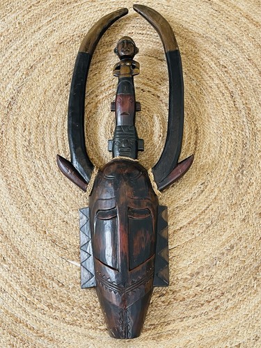 Grand masque africain - grand,