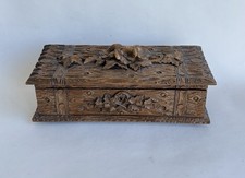 Ancien boîte à gants bois