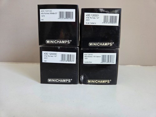 Minichamps boxes - (x4),