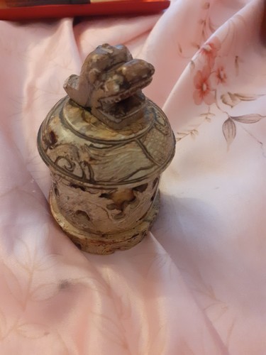 Boite brule encens ancien - boite,