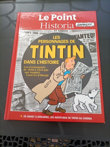 Tintin livre le point - ,livre, bd