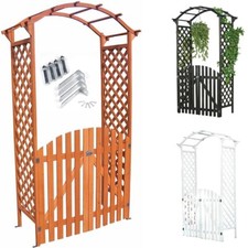 Arceau à rosiers Arceau Jardin Pergola Treillis de jardin en bois