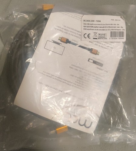 Câble hdmi amplifié 4k - amplifié, 3d/4k