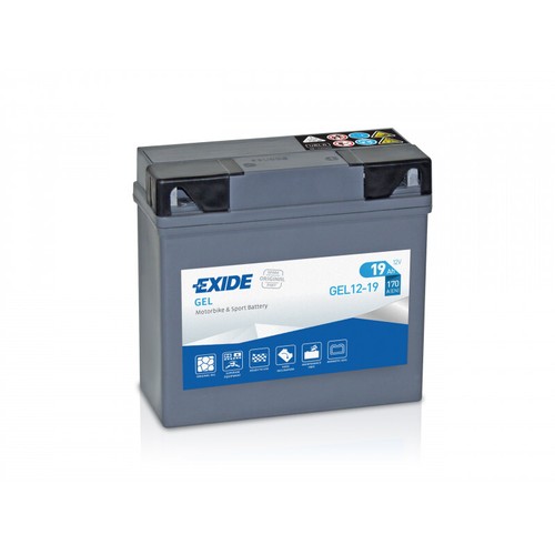 Batterie moto exide gel12 - moto, gel12-19