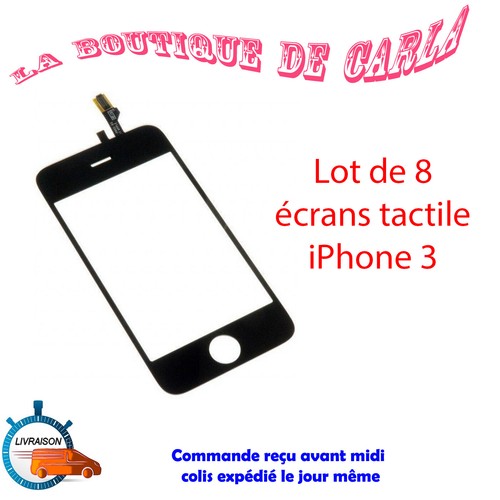 Lot ecrans vitre tactile - lot, 8
