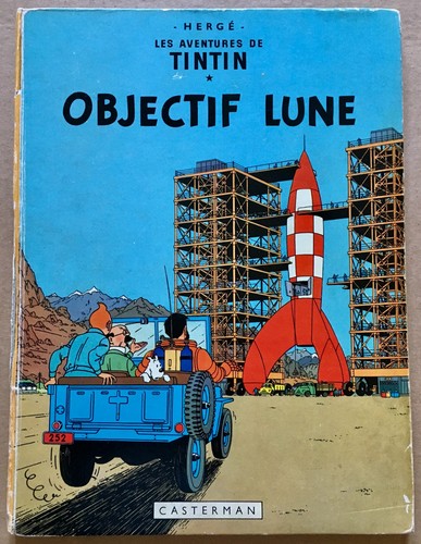 Tintin objectif lune - "objectif, lune"