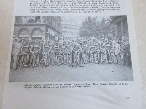 Cyclisme coupure livre - cyclisme, t367