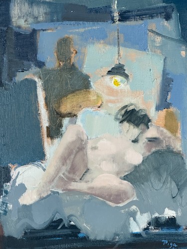 Beau tableau ancien portrait - tableau,