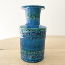 Flavia Bitossi Rimini Blue Vase Italy pottery Montelupo