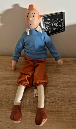 Figurine tintin corps souple - figurine,