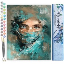 Peinture par numéro - Regard