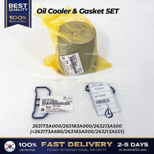 Genuine oil cooler - oil,