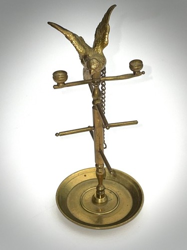 Baguier bronze et laiton - baguier,