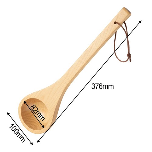 Sauna scoop louche bois - louche,