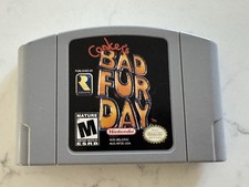 Conker's Bad Fur Day Nintendo 64 N64 Game Cartridge Authentic USA Retro Tested!