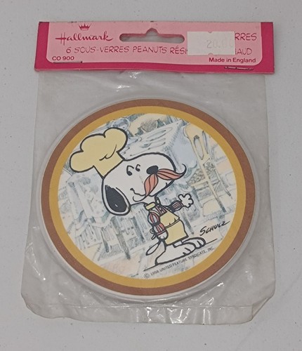 Lot sous verres - lot, snoopy