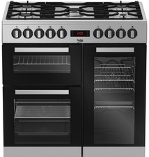 beko piano de cuisson gaz 170l 5 feux inox ps235315dx 